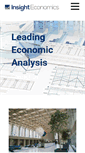 Mobile Screenshot of insighteconomics.com